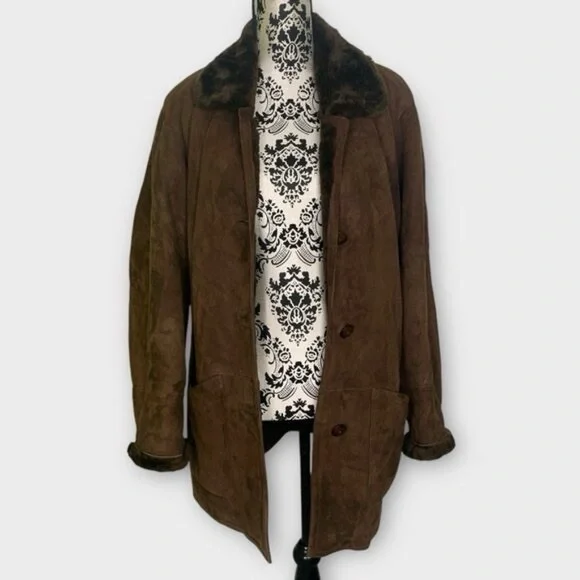 Vintage Danier Sheepskin Jacket Coat - Picture 8 of 11